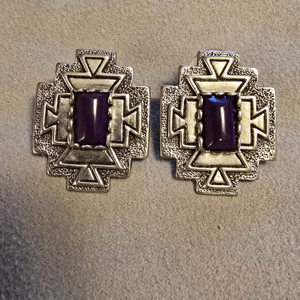 Ege Pewter Earrings